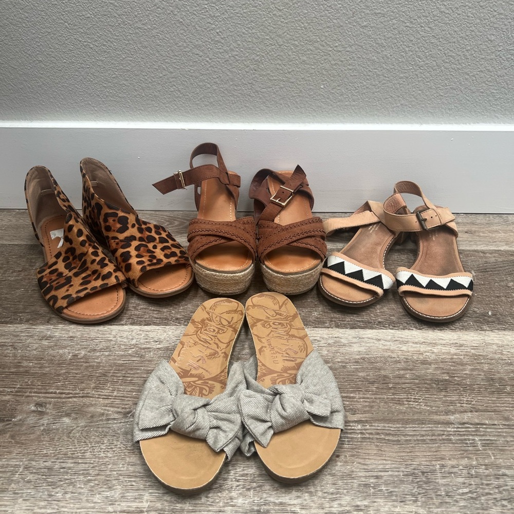 7.5 SHOE BUNDLE (4 PAIRS)